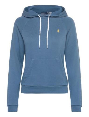 Polo Ralph Lauren Shrunken Fit Fleece Hoodie Blå