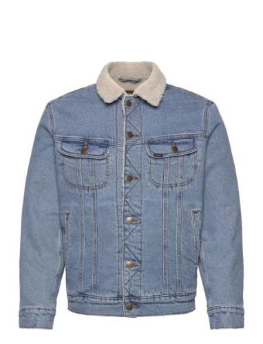 Sherpa Jacket Jeansjacka Denimjacka Blue Lee Jeans