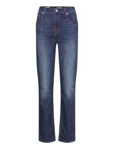 724 High Rise Straight Cool I Bottoms Jeans Straight-regular Navy LEVI...