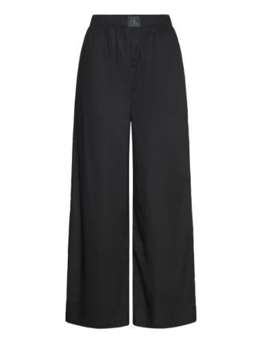 Sleep Pant Pyjamasbyxor Mjukisbyxor Black Calvin Klein