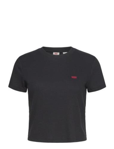 LEVI´S Women Essential Sporty Tee Caviar Ri Svart