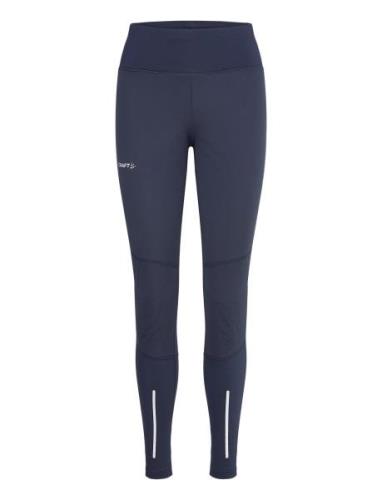 Adv Essence Wind Tights W Sport Running-training Tights Navy Craft