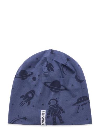 Bamboo Beanie Blue Astronaut Accessories Headwear Hats Beanie Blue Geg...