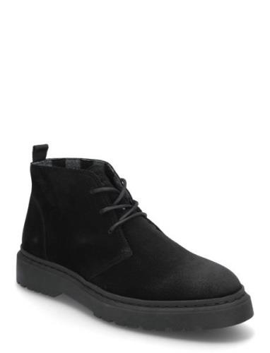 Ellis Marstrand Desert Boots Snörskor Black Marstrand