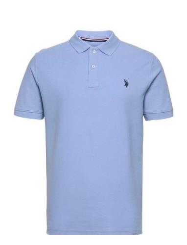 Alfred Polo Tops Polos Short-sleeved Blue U.S. Polo Assn.