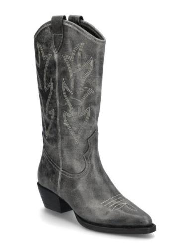 Boots Höga Stövlar Grey Billi Bi