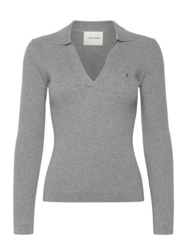 Blouse Tops Knitwear Jumpers Grey Sofie Schnoor