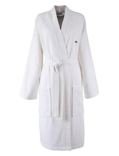 Ldefile2 Bath Robe Home Textiles Bathroom Textiles Robes White Lacoste...