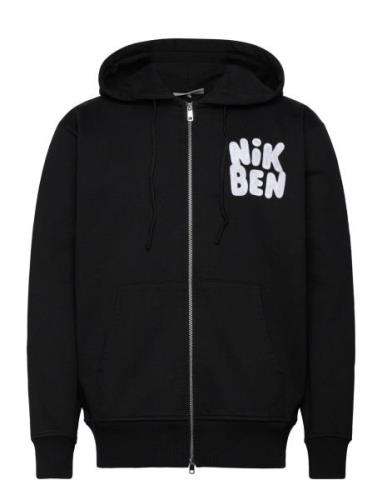 Nb Core Zip Hood Black Designers Sweat-shirts & Hoodies Hoodies Black ...