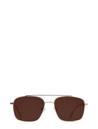 Corlin Eyewear Nicki Gold Brown Brun