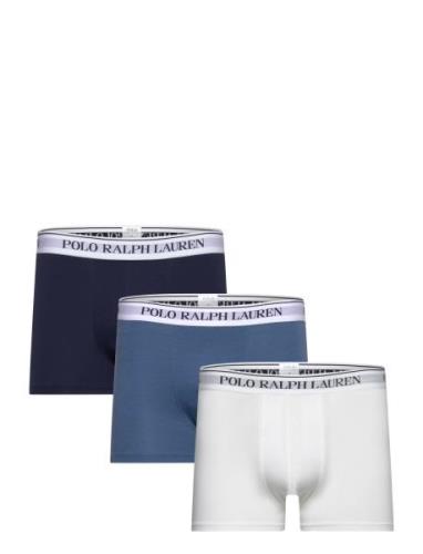 Classic Stretch-Cotton Trunk 3-Pack Boxerkalsonger Blue Polo Ralph Lau...