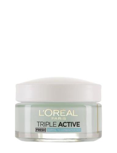 L'oréal Paris Triple Active Fresh Gel Day Cream 50 Ml Dagkräm Ansiktsk...