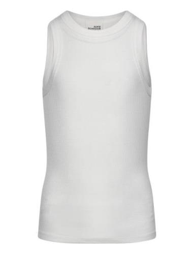 Top Tops T-shirts Sleeveless White Sofie Schnoor Young