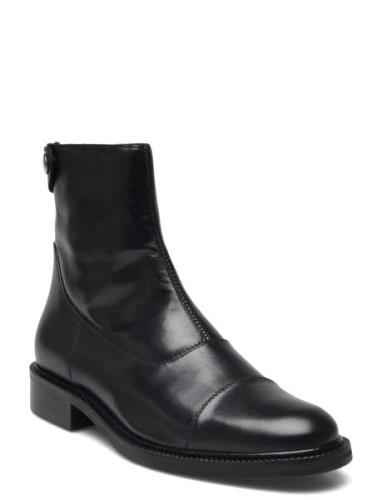 Boots Shoes Boots Ankle Boots Ankle Boots Flat Heel Black Billi Bi