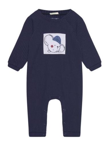 Overall + Hat Sets Sets With Body Navy United Colors Of Benetton