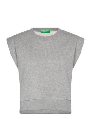 United Colors Of Benetton Sleeveless Sweater Grå