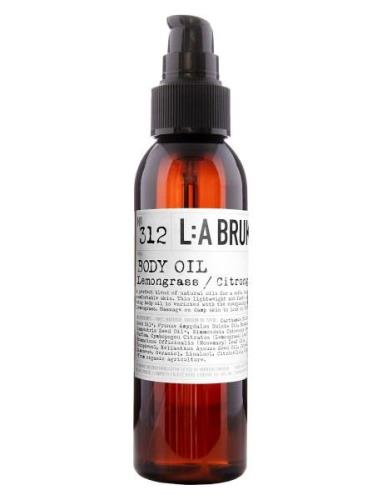 312 Body Oil Lemongrass Body Oil Nude L:a Bruket