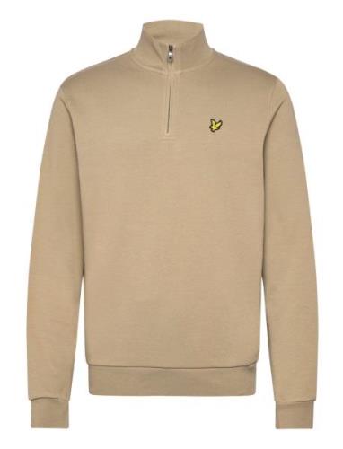 Loopback Quarter Zip Sweat Tops Sweat-shirts & Hoodies Sweat-shirts Be...