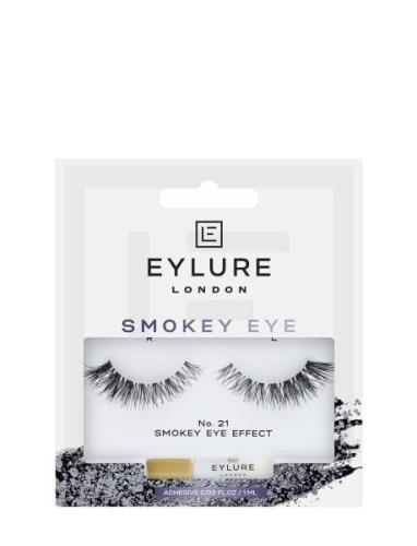 Eylure Lashes Smokey Eye No. 21 Ögonfrans Smink Black Eylure