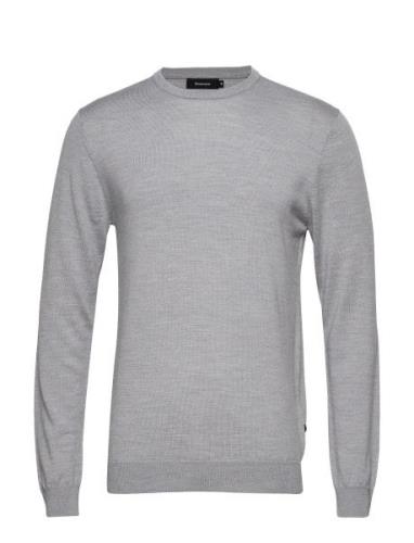 Margrate Tops Knitwear Round Necks Grey Matinique