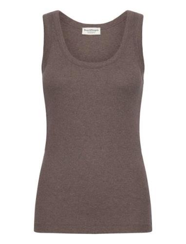 Bruun & Stengade Bs Charlotte Regular Fit Top Brun