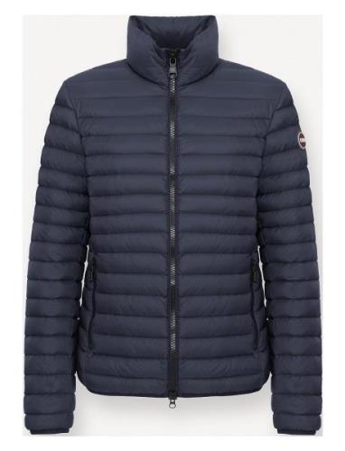 Mens Down Jacket Fodrad Jacka Navy Colmar