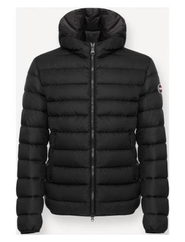 Mens Down Jacket Fodrad Jacka Black Colmar