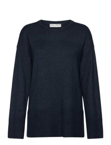 Pzsteffi Ck Pullover Tops Knitwear Jumpers Navy Pulz Jeans