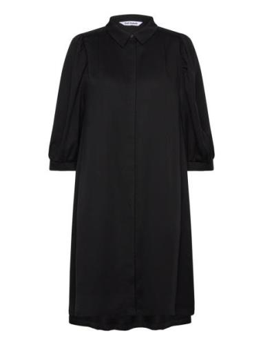 Srnatalie Dress Kort Klänning Black Soft Rebels