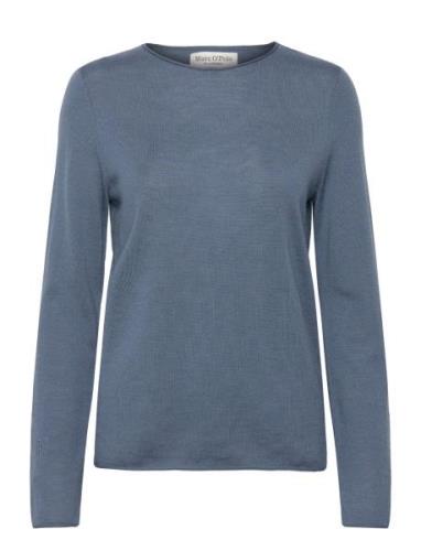 Pullover Long Sleeve Tops Knitwear Jumpers Blue Marc O'Polo