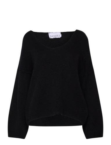 Joyce Tops Knitwear Jumpers Black Noella