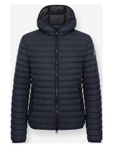 Mens Down Jacket Fodrad Jacka Navy Colmar