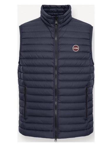 Mens Down Vest Väst Navy Colmar