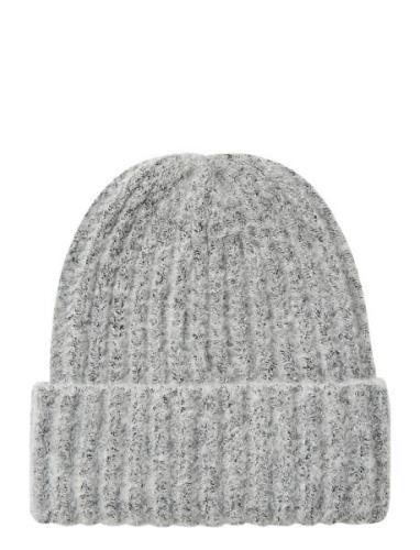 Nkfmadia Knit Beanie Accessories Headwear Hats Beanie Grey Name It