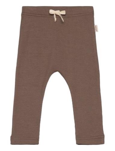 Pants Modal Bottoms Leggings Brown Petit Piao