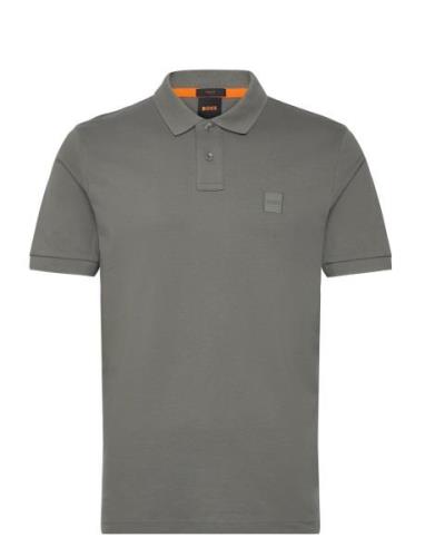 Passenger Tops Polos Short-sleeved Khaki Green BOSS