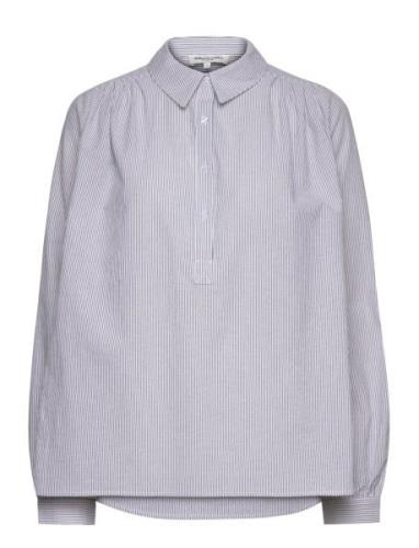 Larill Shirt Ls Tops Shirts Long-sleeved Grey Lollys Laundry