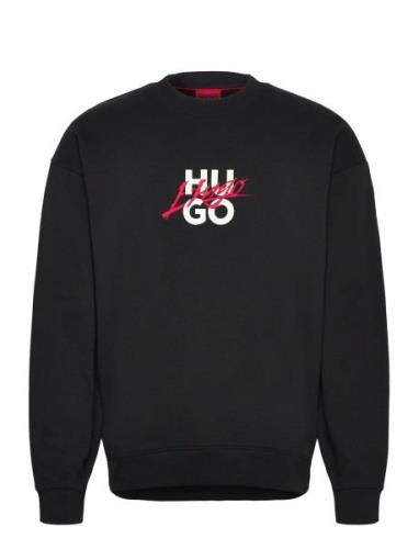 Dlogonty Designers Sweat-shirts & Hoodies Sweat-shirts Black HUGO