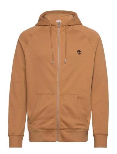 Exeter River Brushed Back Full Zip Hoodie Light Wheat Boot Designers S...