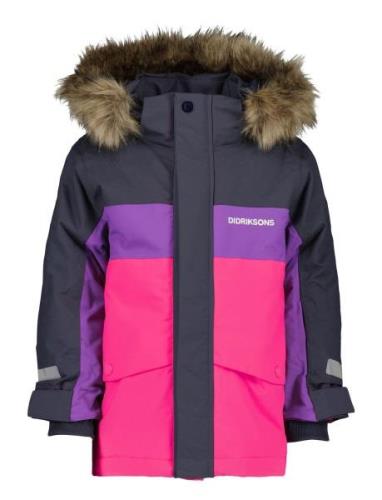 Bjrven Kids Parka 2 Parka Jacka Pink Didriksons