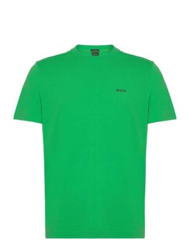 Tee Sport T-shirts Short-sleeved Green BOSS