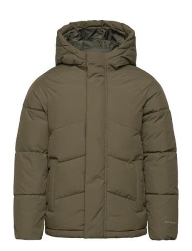 Jjworld Puffer Jacket Jnr Fodrad Jacka Green Jack & J S