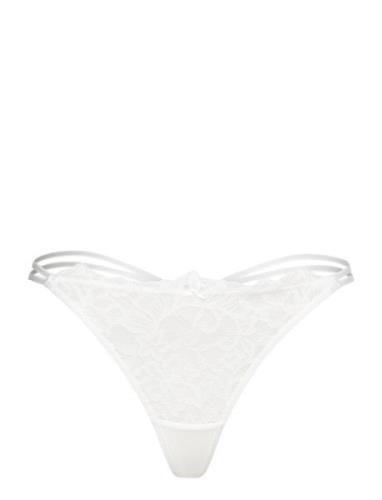 Isabella Hl String Tr Stringtrosa Underkläder White Hunkemöller