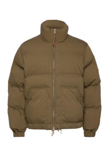 Hiking Puffer Jacket Fodrad Jacka Khaki Green GANT