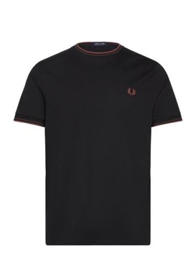 Fred Perry Twin Tipped T-Shirt Svart