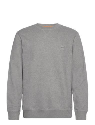 Westart Tops Sweat-shirts & Hoodies Sweat-shirts Grey BOSS