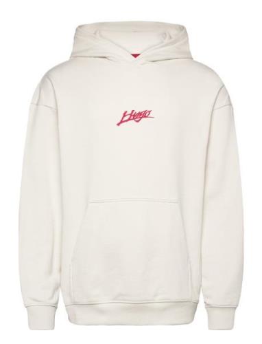 Dlogolong Designers Sweat-shirts & Hoodies Hoodies Cream HUGO