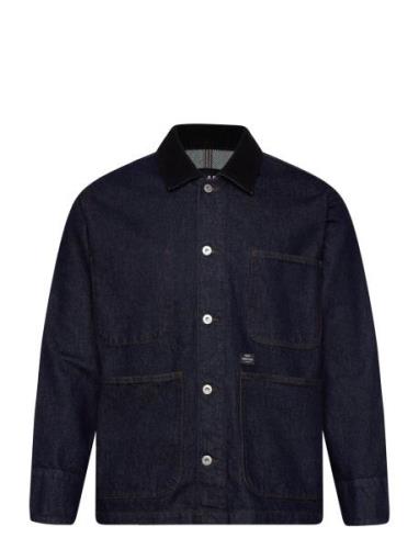 Arizona Denim Chore Jacket Jeansjacka Denimjacka Navy Mads Nørgaard