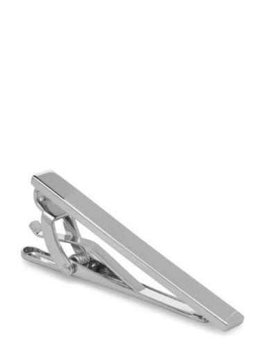 Tie Clip Short Slipshållare Silver Lindbergh Black