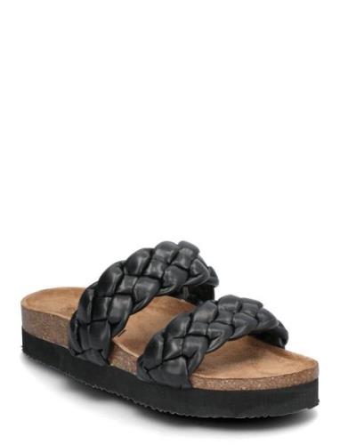 Soho Platta Sandaler Black Exani